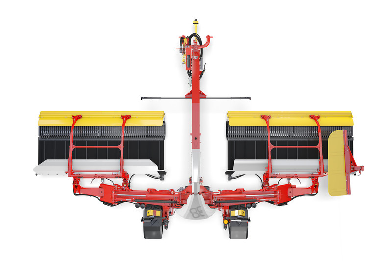 Прицепной ленточный валкообразователь с универсальной укладкой валка MERGENTO VT