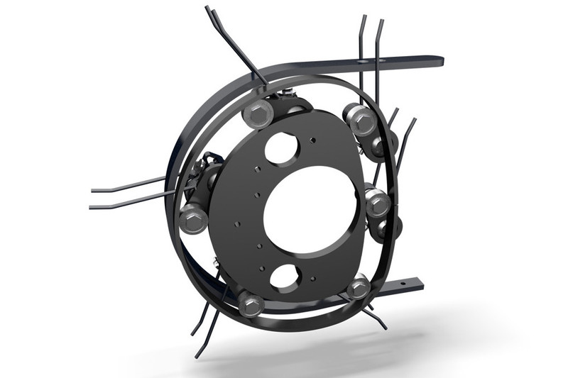 Прицепной ленточный валкообразователь с универсальной укладкой валка MERGENTO VT