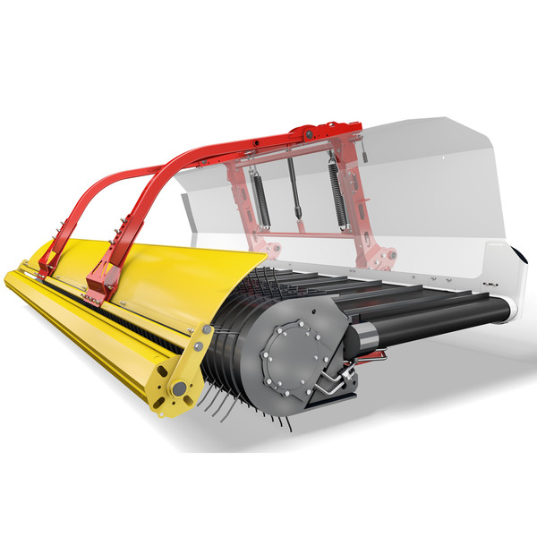 Прицепной ленточный валкообразователь с универсальной укладкой валка MERGENTO VT