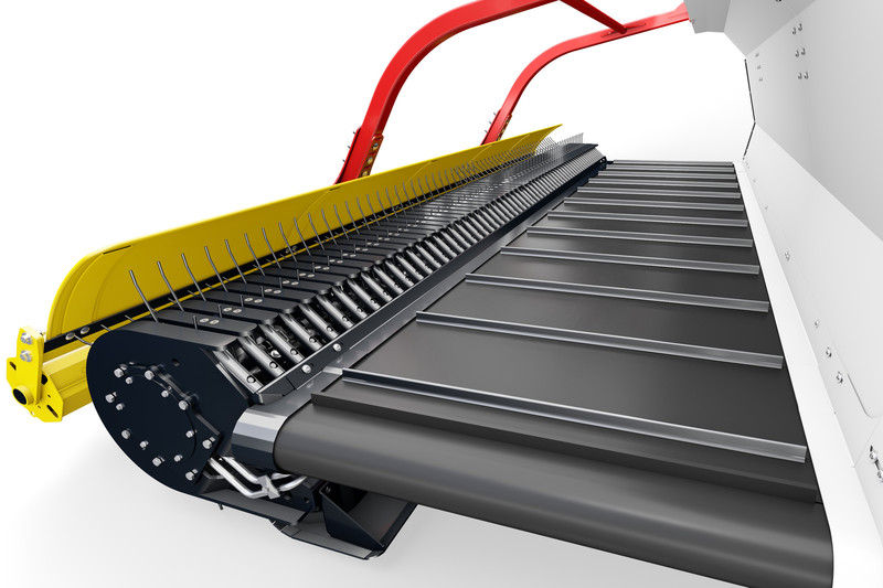 Прицепной ленточный валкообразователь с универсальной укладкой валка MERGENTO VT