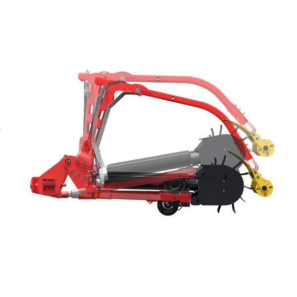 Прицепной ленточный валкообразователь с универсальной укладкой валка MERGENTO VT