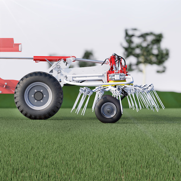 Широкозахватная ворошилка HIT