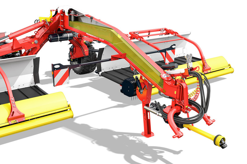 Прицепной ленточный валкообразователь с универсальной укладкой валка MERGENTO VT