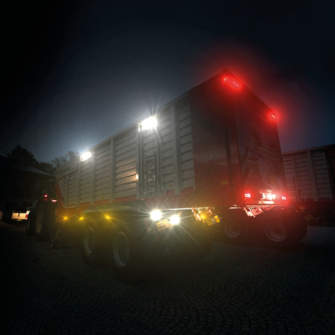 Многофункциональные роторные прицепы-подборщики JUMBO 8000