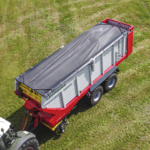 Многофункциональные роторные прицепы-подборщики JUMBO 8000