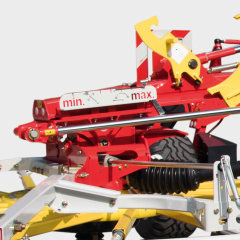 Гидравлическая настройка рабочей ширины Гидравлическая настройка рабочей ширины