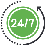 Поддержка 24/7